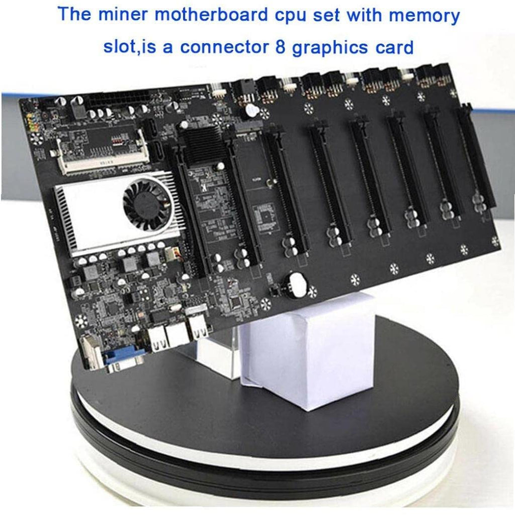 Mining Motherboard with 8 Video Card Slots A4797