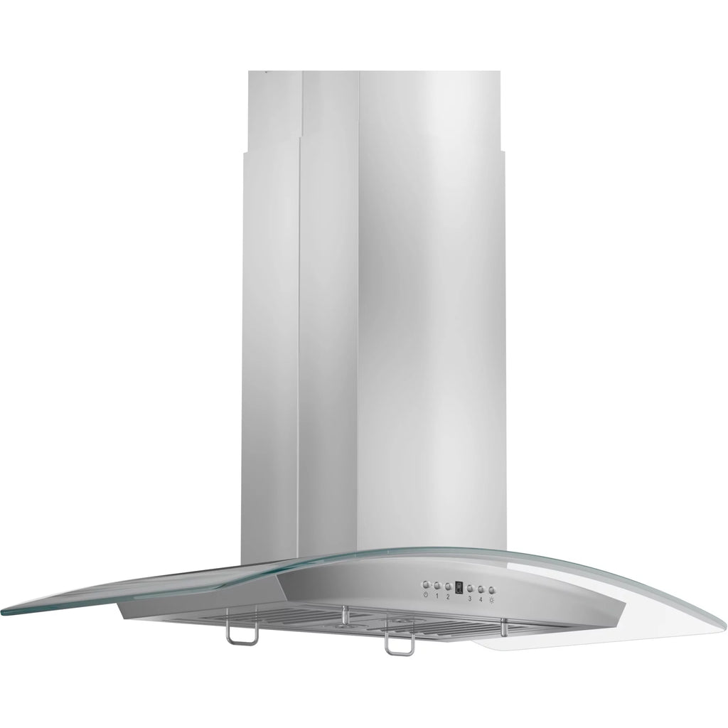 36 in. Island Mount Stainless Steel & Glass Range Hood W84081
