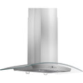 36 in. Island Mount Stainless Steel & Glass Range Hood W84081