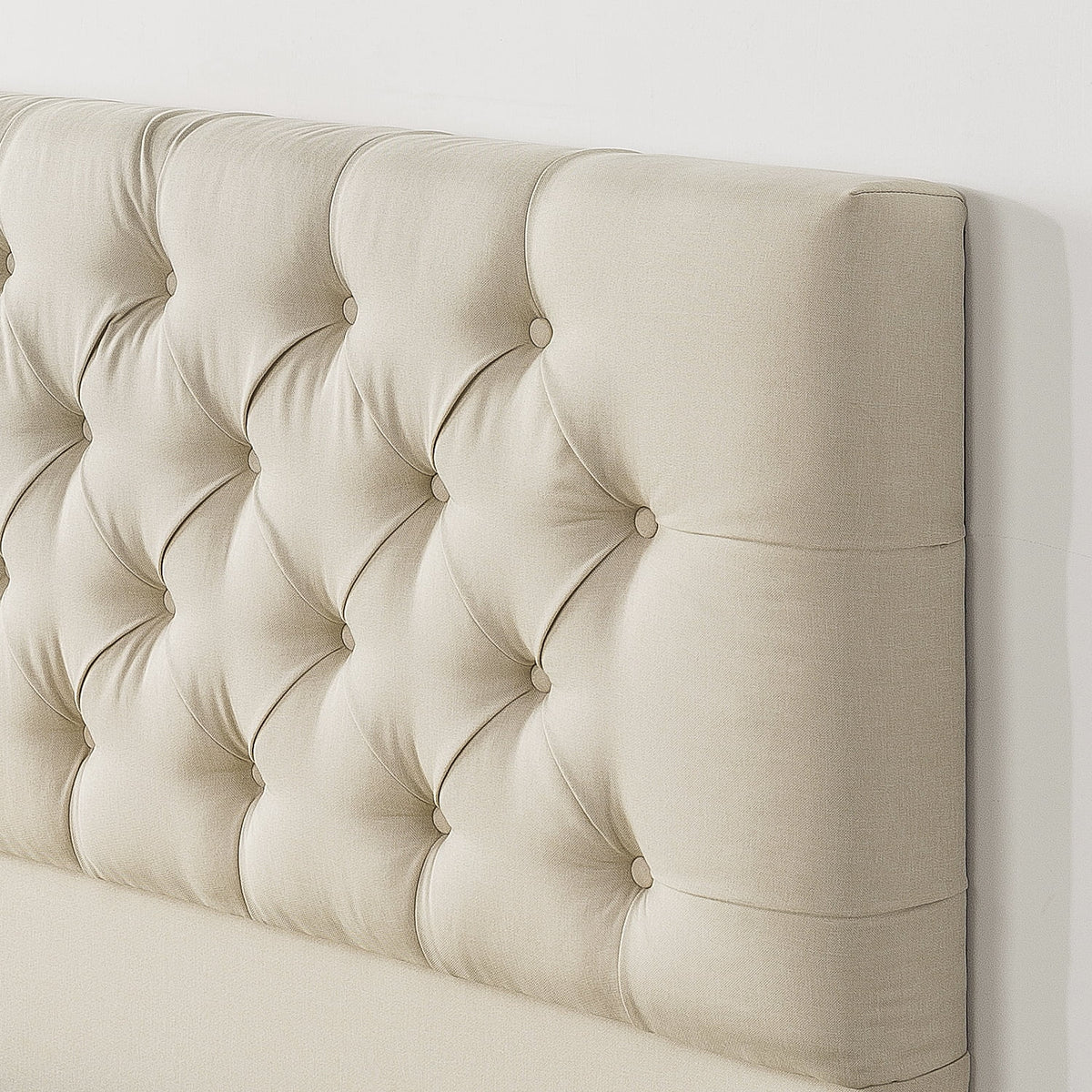 Queen Upholstered Platform Bed Frame B2111