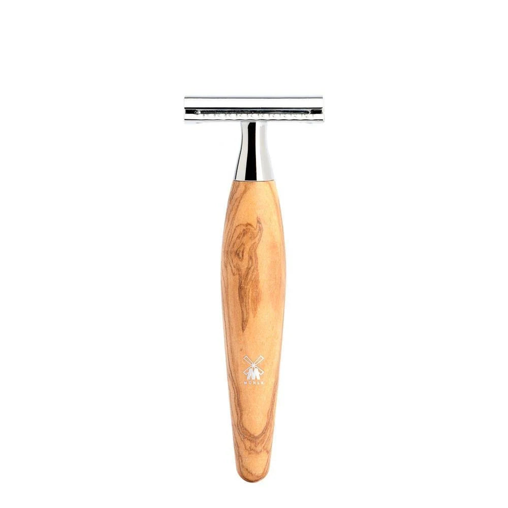 Olive Wood Safety Razor B92222