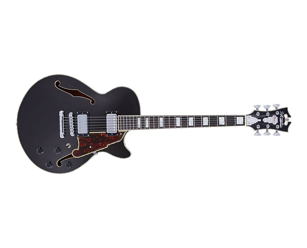 Black Flake Guitar with Stopbar Tailpiece L85062