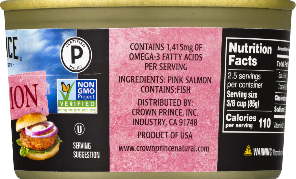 Pink Salmon 7.5-Ounce Cans (Pack of 12) S924