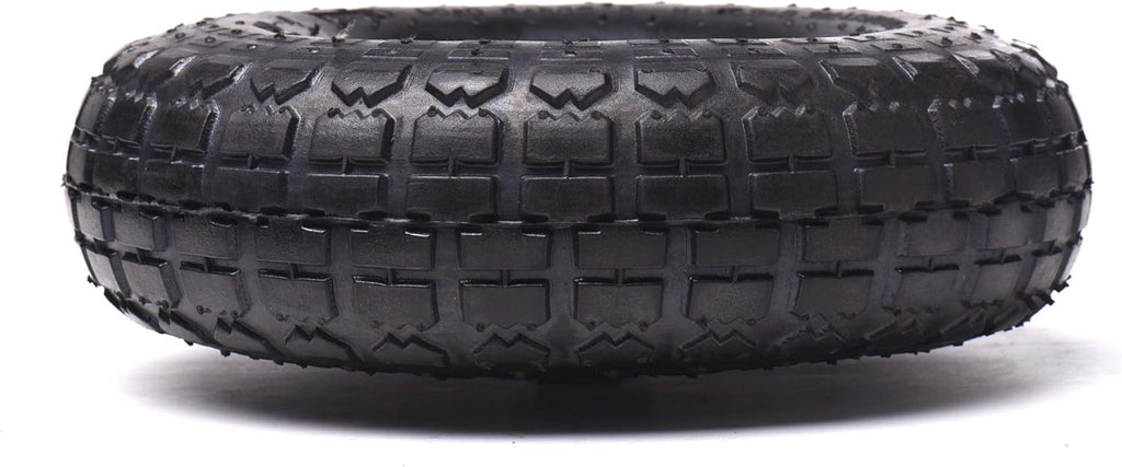 (4 Pack) 4.10/3.50-4 Replacement Tire and Wheel with 10 Inner Tube R982