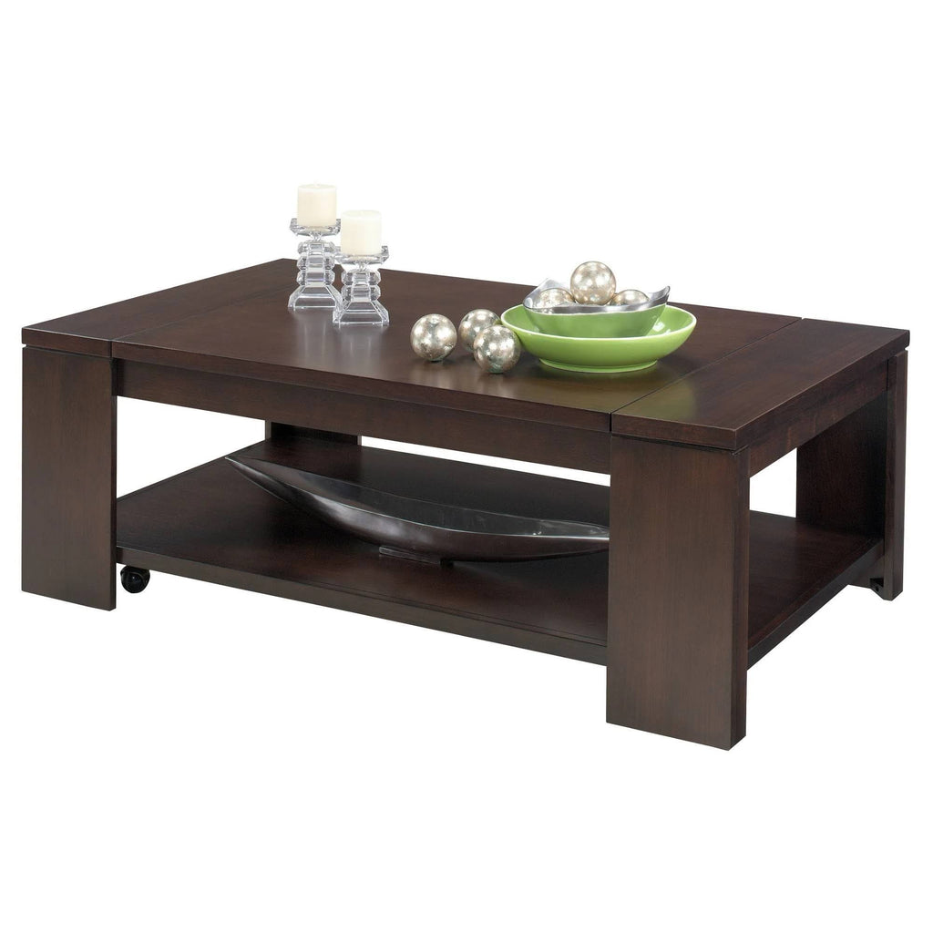 Vintage Walnut Rectangular Castered Cocktail Table K18679