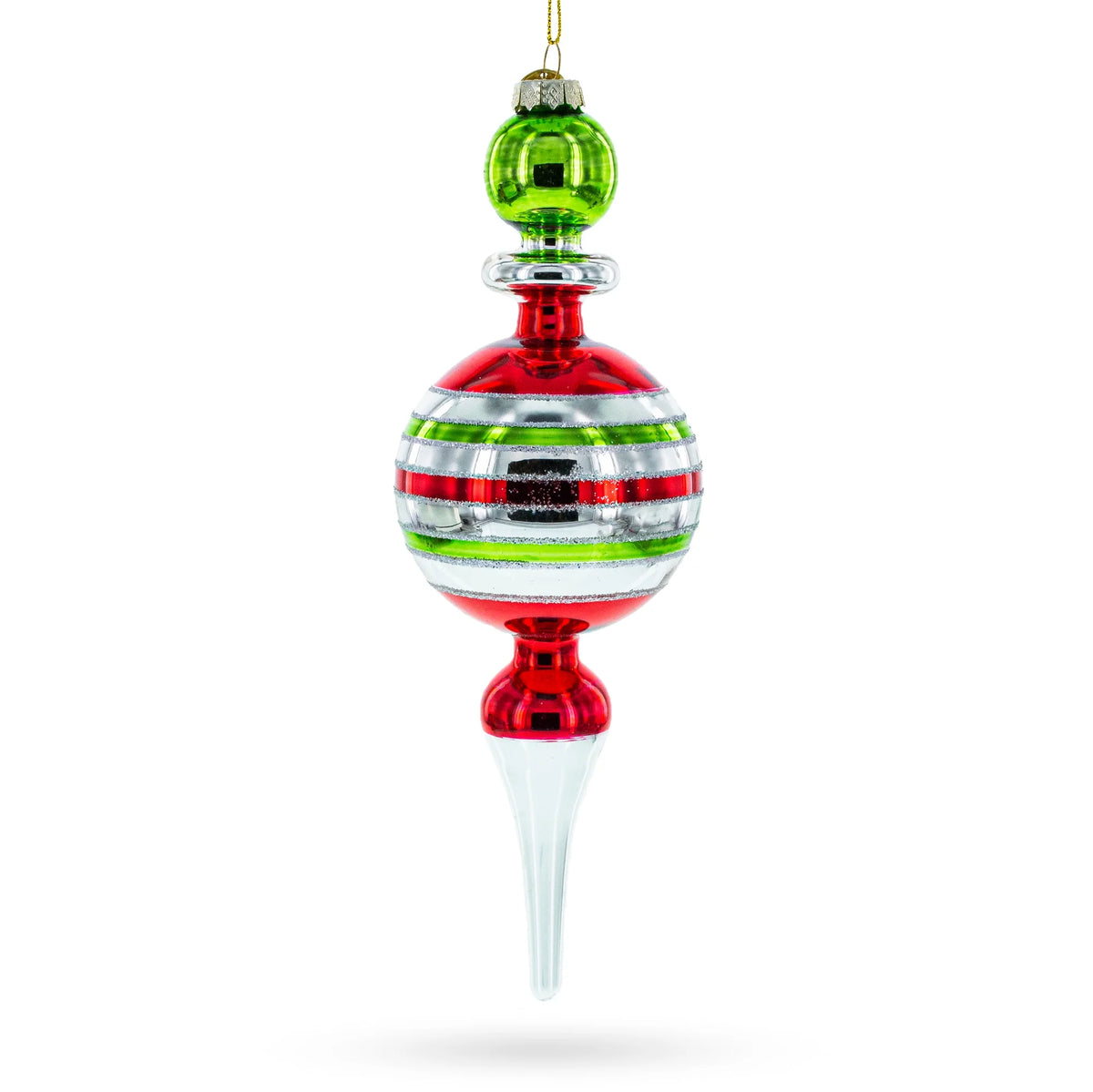 Blown Glass Christmas Ornament E14497