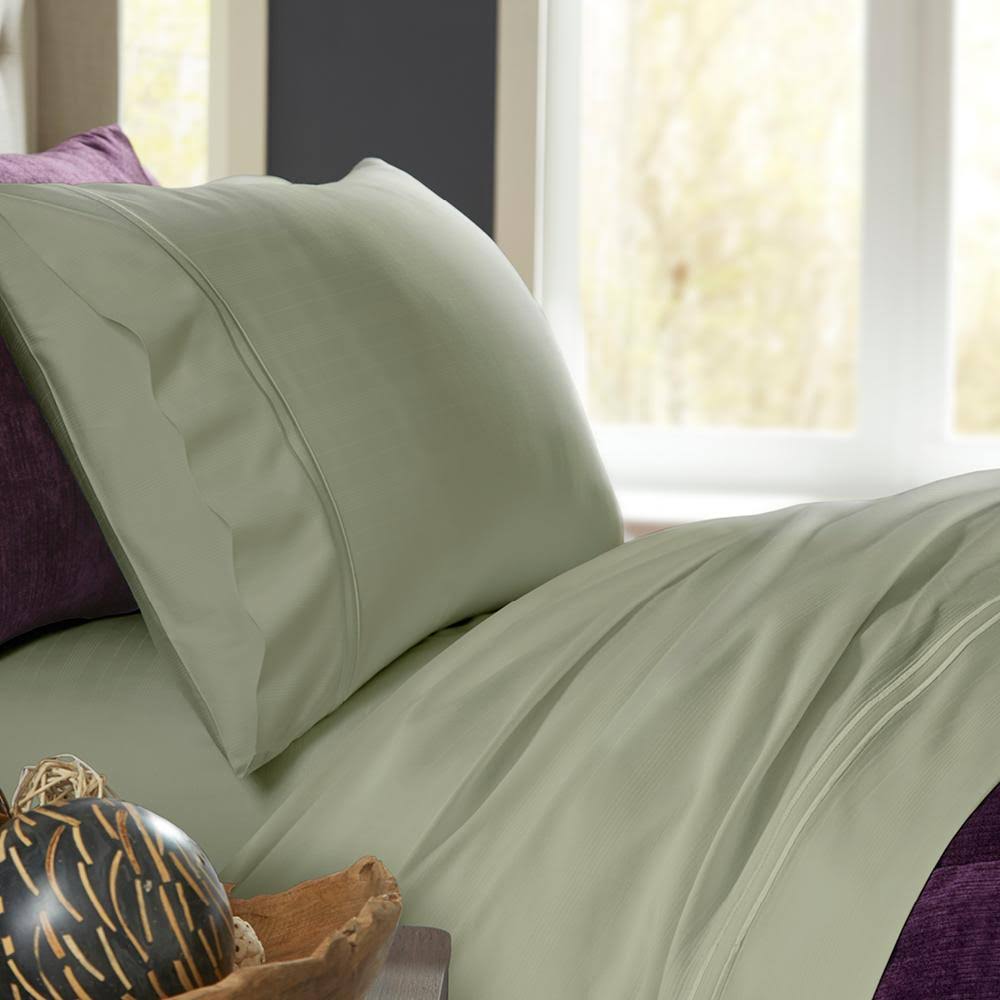 Lilac Cal King Bamboo Rayon Sheet Set I513555