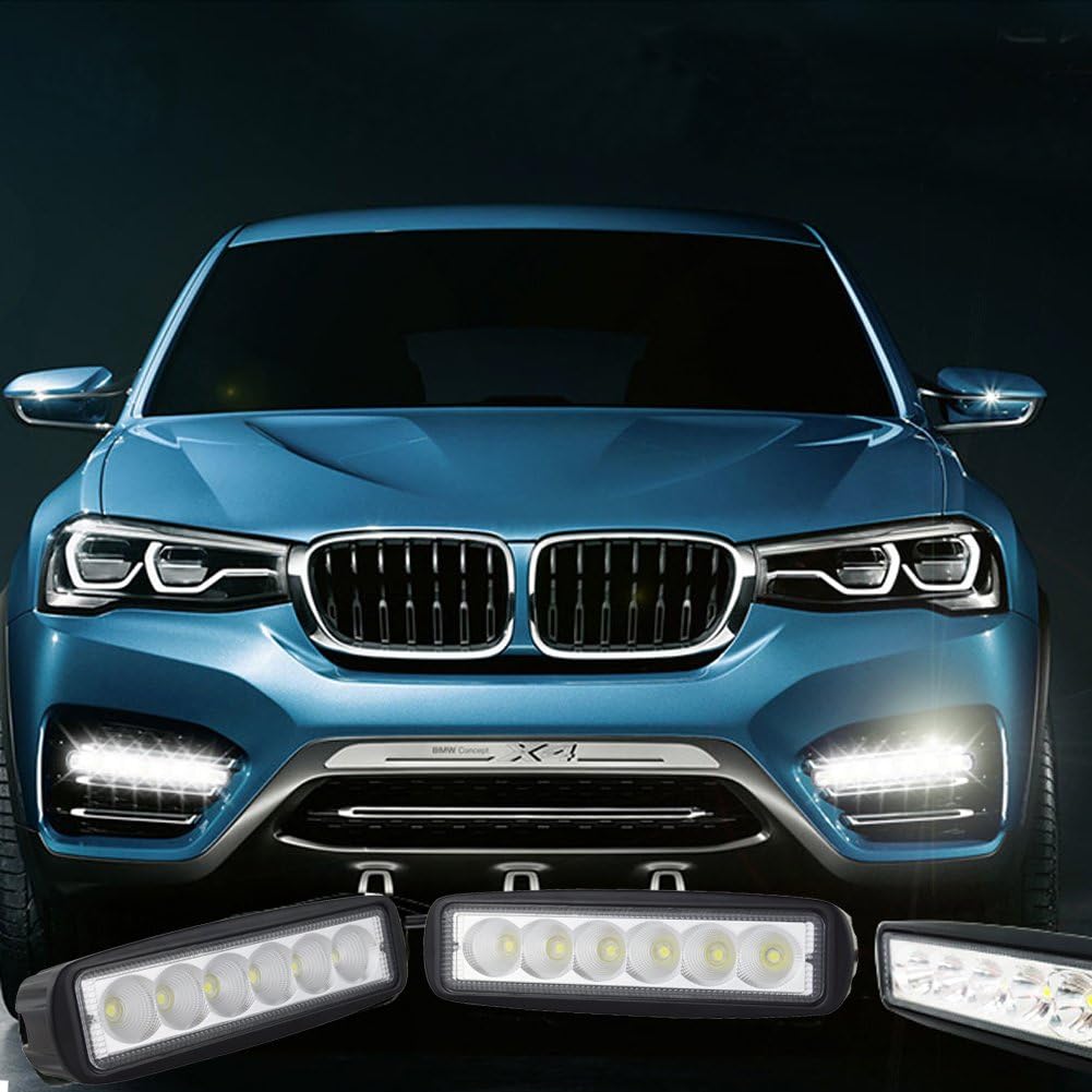 10 Pieces 6 inch 18W LED Work Light Bar A3324