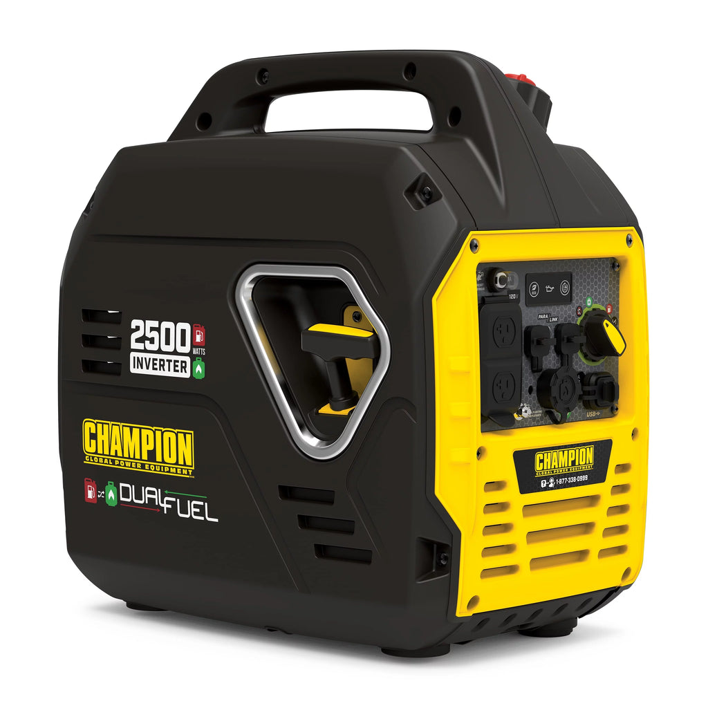 2500-Watt Dual Fuel Inverter Generator P276