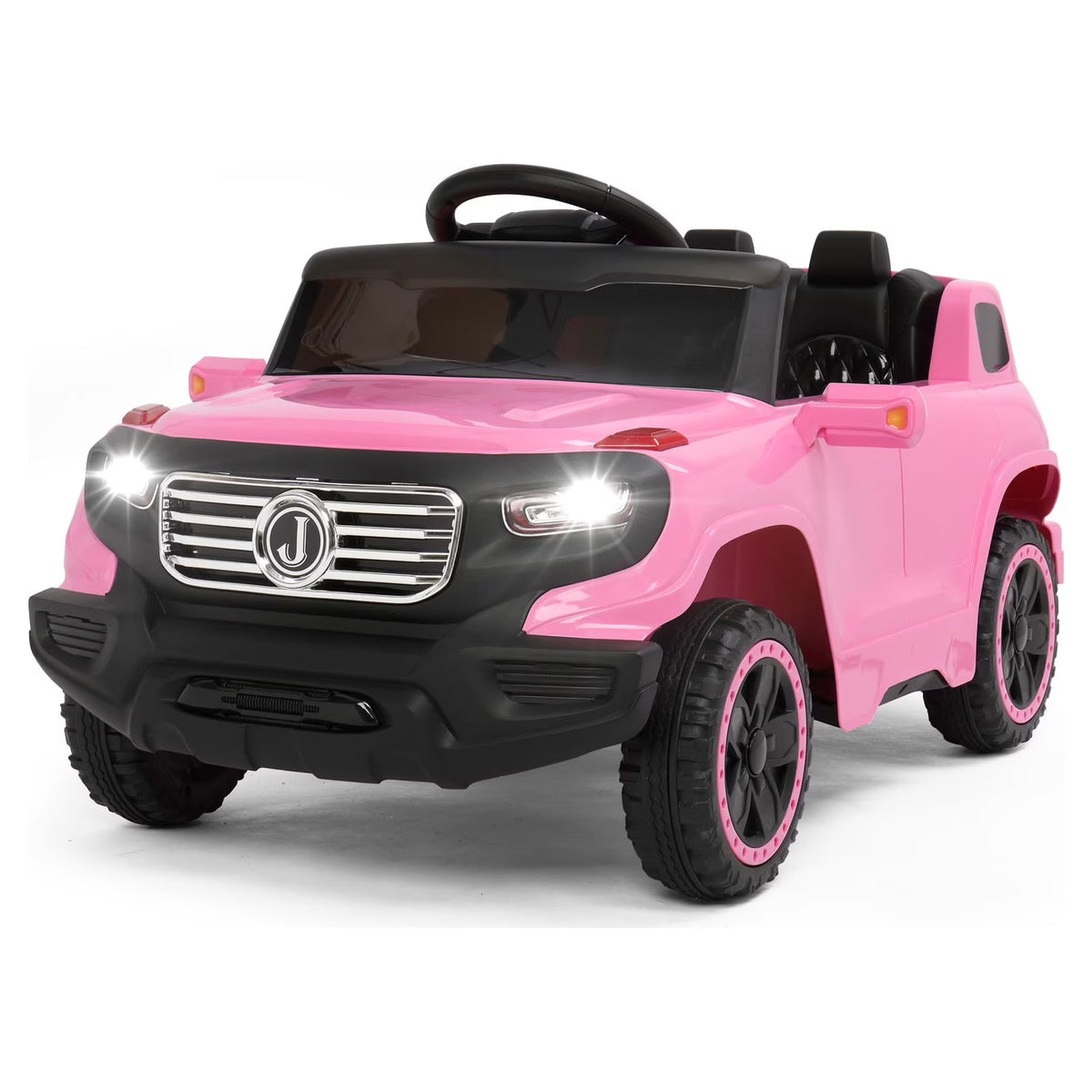 Pink Kids Ride on Car Electric Truck with Remote Control P864334