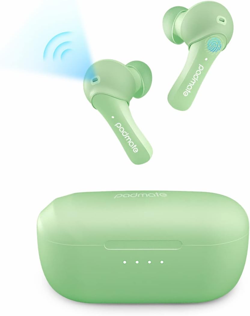 Wireless Earbuds with Charging Case, White, Pack of 2 E161039