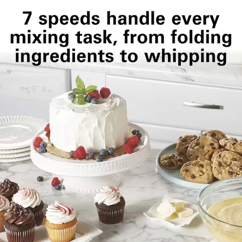4 Quart 7-Speed Red Stand Mixer R1735