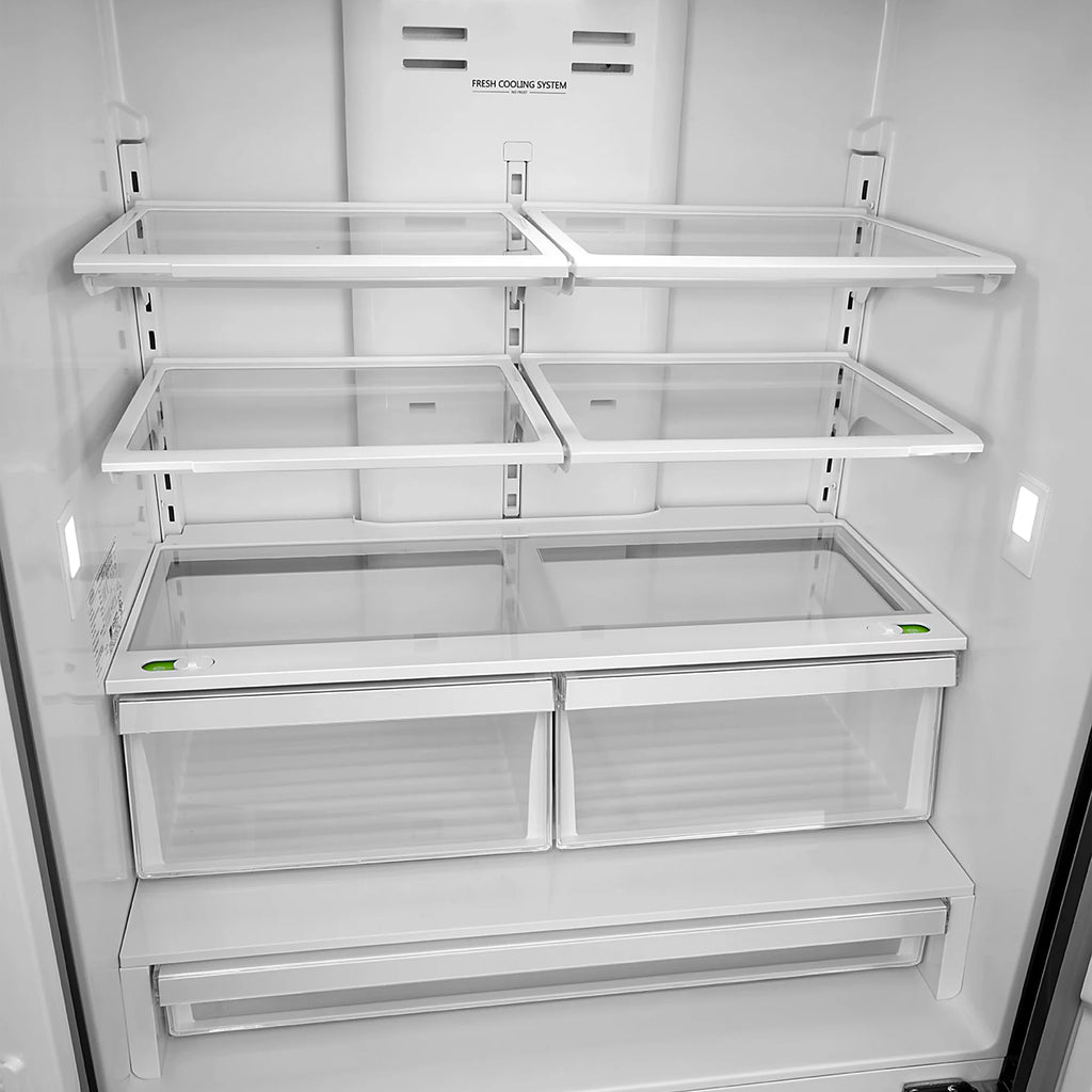 22.5 cu. ft. 4-Door Stainless Steel Refrigerator P52188