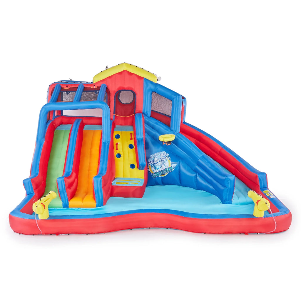 Inflatable Play Water Park with Slides and Water Cannons A924829