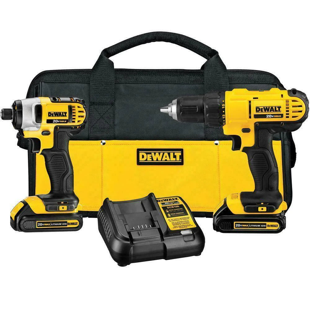 20-Volt Compact Drill Driver/Impact Driver Combo Kit X26382