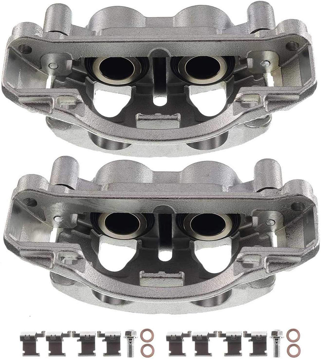 Disc Brake Caliper Assembly with Bracket Front Left Driver Side O9474