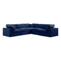 Navy Velvet Modular Sectional N92321