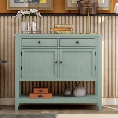 Green Console Table H903