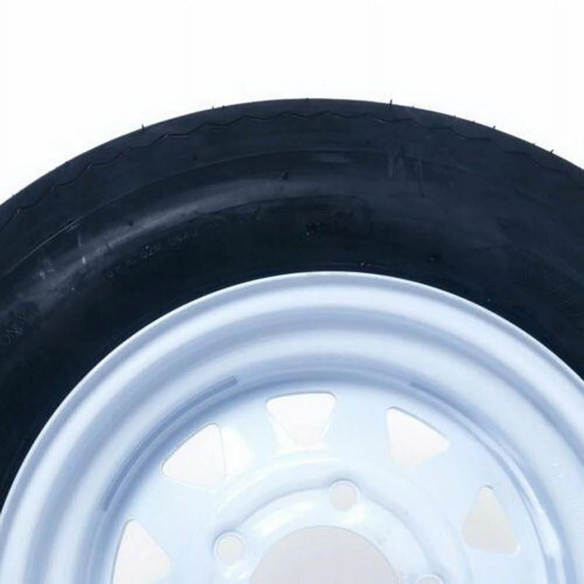 2PCS 5.30-12 Bias Trailer Tires with White Rim Z482809
