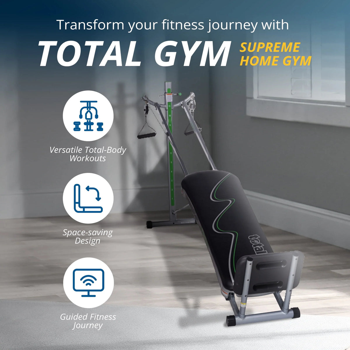 Home Fitness Incline Weight Training with 10 Resistance Levels D7161