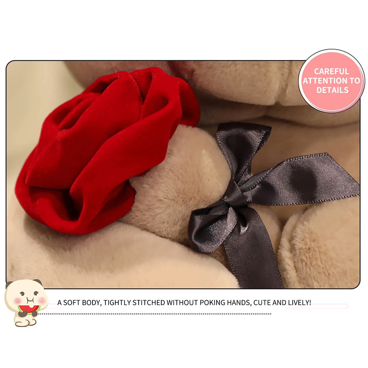 Plush Teddy Bear Stuffed Animal Doll 23cm B618