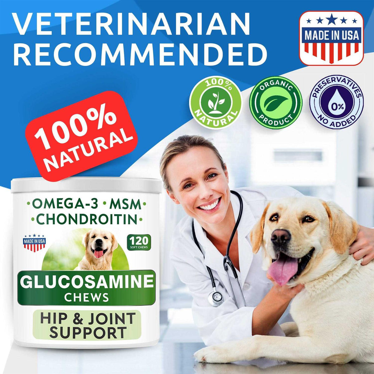 Glucosamine Chews for Dog D88169