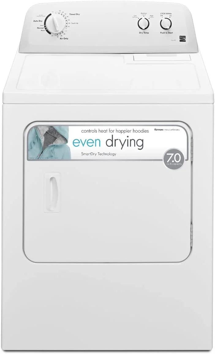 White 7 Cu. ft. Electric Dryer V127