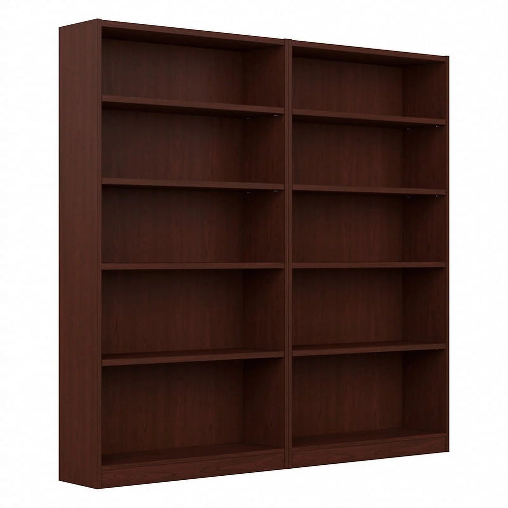 5 Shelf Bookcase Set of 2 T4028