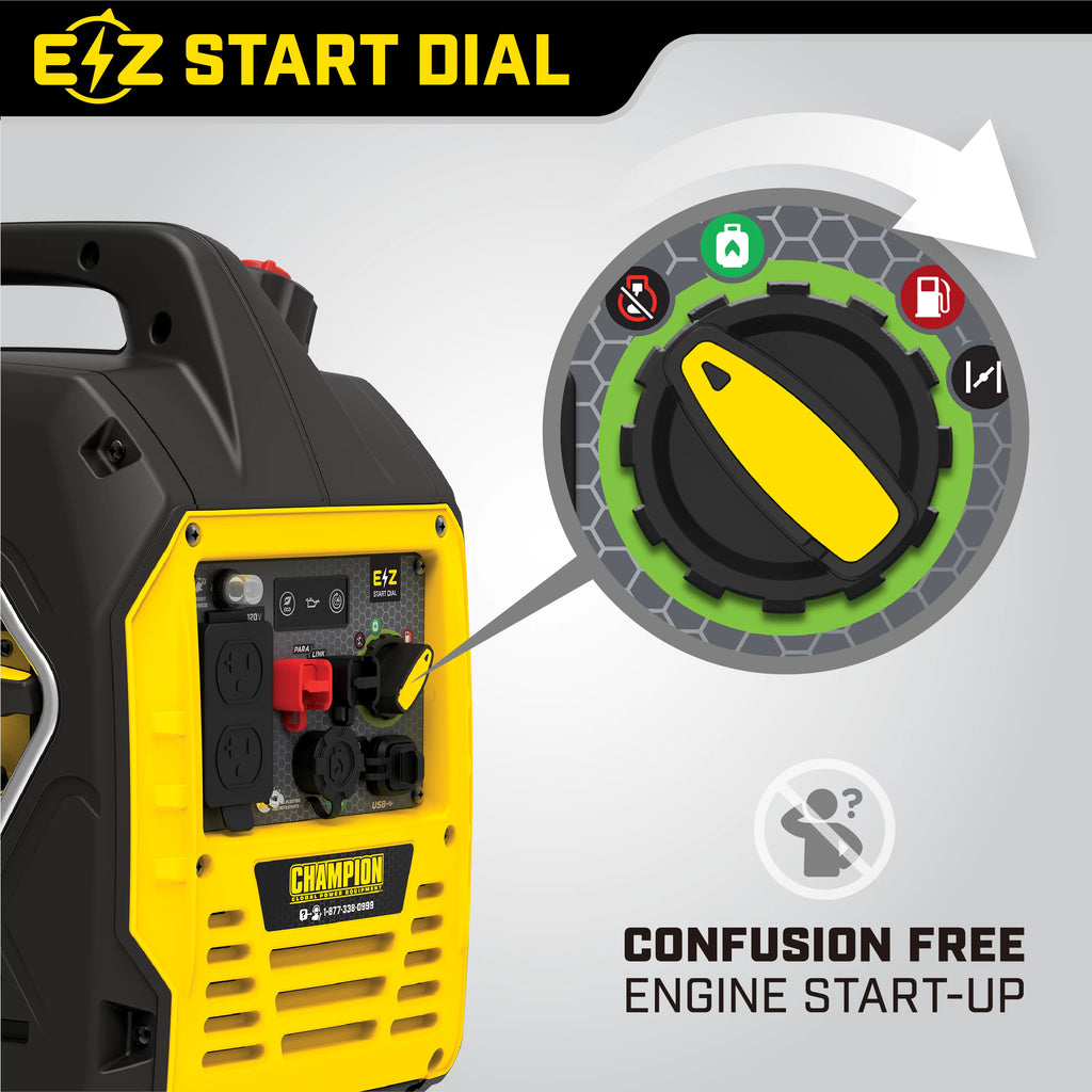 2500-Watt Dual Fuel Inverter Generator P276