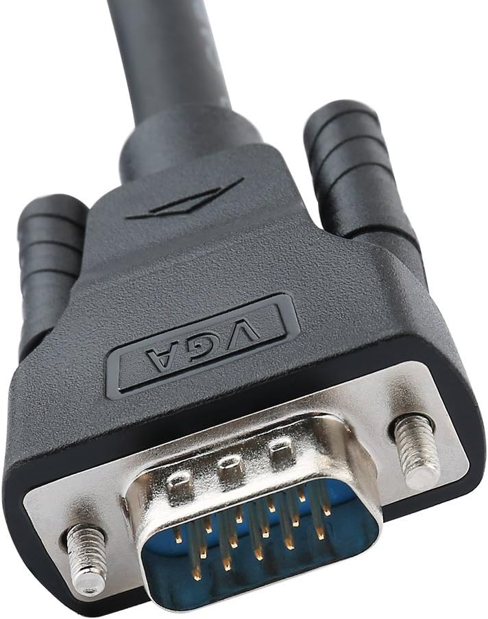 100 Feet VGA Cable Male to Male Black O3561