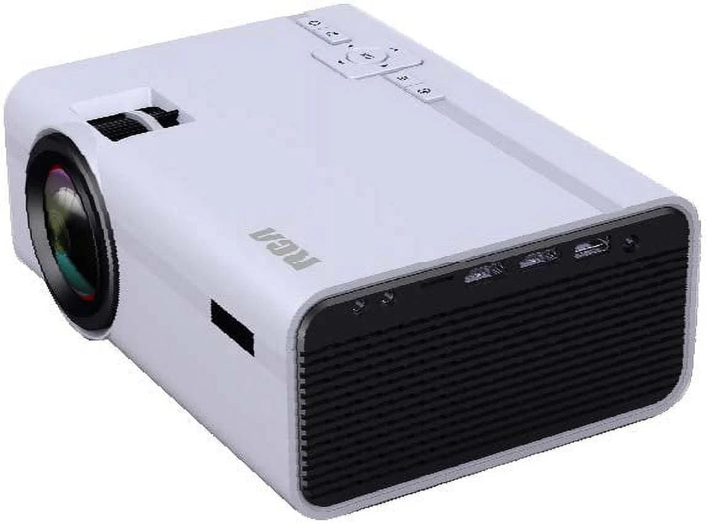 White LCD Home Theater Projector A17822